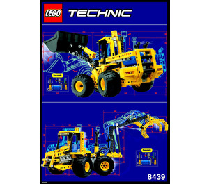 LEGO Pneumatic Front-Ende Loader 8459 Instructions