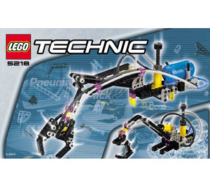 LEGO Pneumatic Pack Set 5218 Instructions