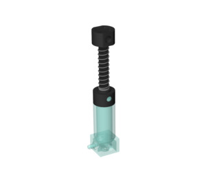 LEGO Pneumatic Pump mit Schwarz Finger Knob (2797 / 74720)