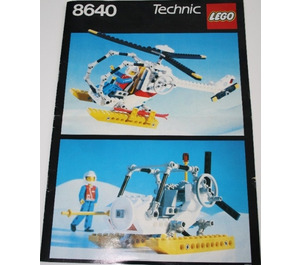 LEGO Polar Copter 8640 Instructions