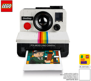 LEGO Polaroid OneStep SX-70 Camera 21345 Інструкції