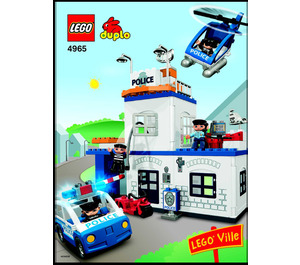 LEGO Police Action Set 4965 Instructions