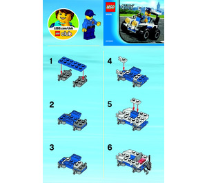 LEGO Police ATV Set 30228 Instructions