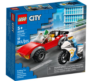 LEGO Politie Bike Auto Chase 60392 Packaging