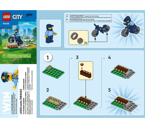 LEGO Polizei Bike Training 30638 Instructions