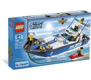 LEGO Polizei Boat 7287 Packaging