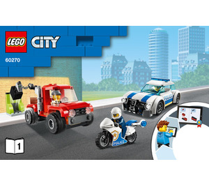 LEGO Police Brique Boîte 60270 Instructions