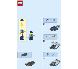 LEGO Police Buggy 951907 Instructies