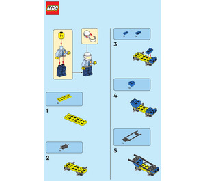 LEGO Police Buggy Set 952302 Instructions