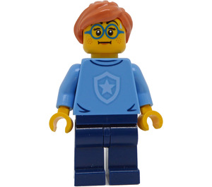 LEGO Polizei Cadet, Female (Swept Fringe mit Pferdeschwanz) Minifigur