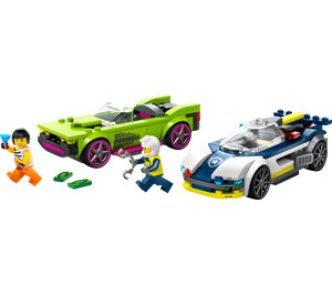 LEGO Polizei Auto und Muscle Auto Chase 60415