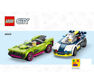 LEGO Police Car and Muscle Car Chase Set 60415 Instructions