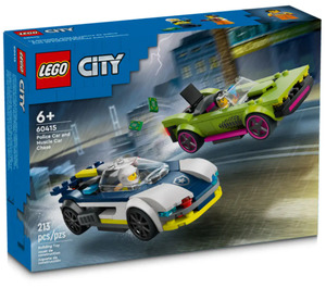 LEGO Politie Auto en Muscle Auto Chase 60415 Packaging