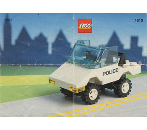 LEGO Police Car Set 1610-1 Instructions