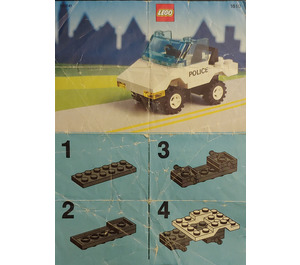 LEGO Police Car 1610-1 Instructies