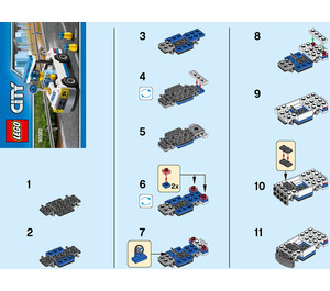 LEGO Polizei Auto 30352 Instructions