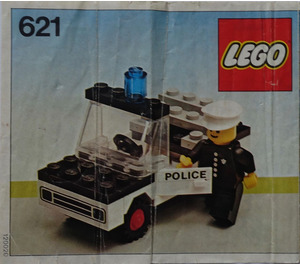 LEGO Police Car Set 621-1 Instructions