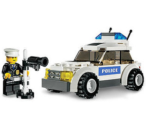 LEGO Police Car Set (Blue Sticker) 7236