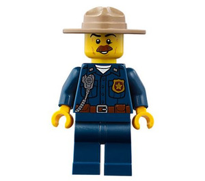 LEGO Politie Chief minifiguur