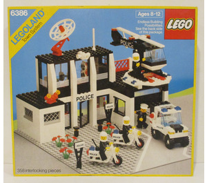 LEGO Polizei Command Base 6386 Packaging