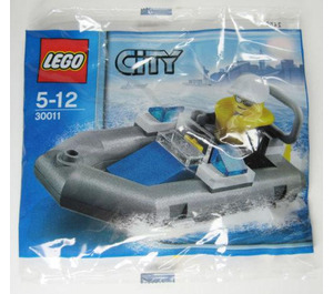 LEGO Police Dinghy Set 30011 Packaging