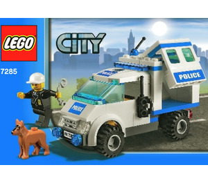 LEGO Police Dog Unit 7285 Instruktioner