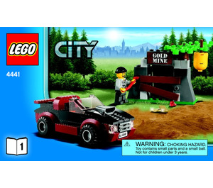 LEGO Police Dog Van Set 4441 Instructions