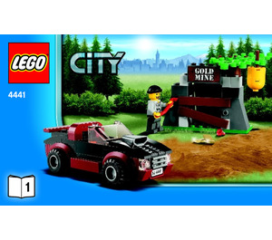 LEGO Police Dog Van 4441 Istruzioni