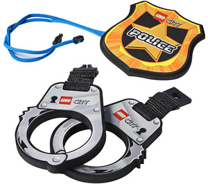 LEGO Politie Handboeien & Badge (854018)