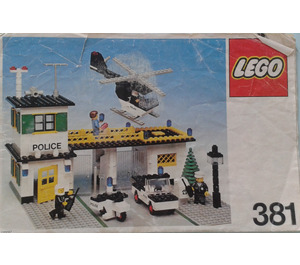 LEGO Police Headquarters Set 381-2 Instructions