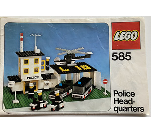 LEGO Police Headquarters 585 Byggeinstruksjoner