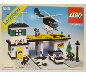 LEGO Police Headquarters Set 588 Packaging