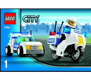 LEGO Police Headquarters Set 7744 Instructions