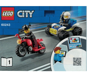 LEGO Police Helicopter Chase 60243 Anweisungen