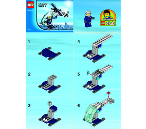 LEGO Polizei Helicopter 30222 Instructions
