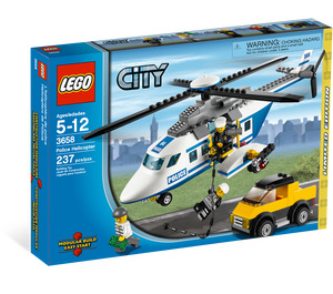 LEGO Police Helicopter Set 3658 Packaging