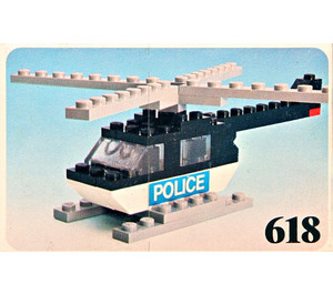 LEGO Polizei Helicopter 618