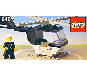 LEGO Police Helicopter Set 645-1