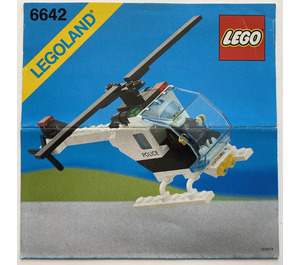 LEGO Police Helicopter 6642 Instructions