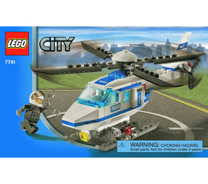 LEGO Police Helicopter Set 7741 Instructions