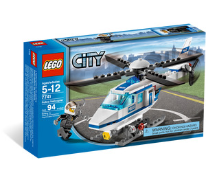 LEGO Police Helicopter Set 7741 Packaging