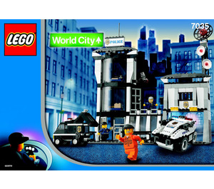 LEGO Police HQ Set 7035 Instructions