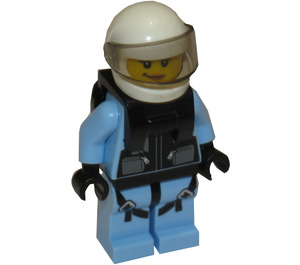 LEGO Politie Jetpacker minifiguur