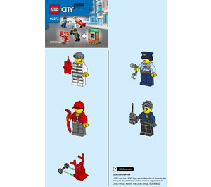 LEGO Polizei MF Zubehörteil Set 40372 Instructions