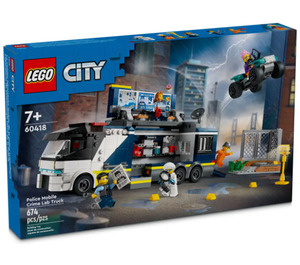 LEGO Police Mobile Crime Lab Truck Set 60418 Packaging