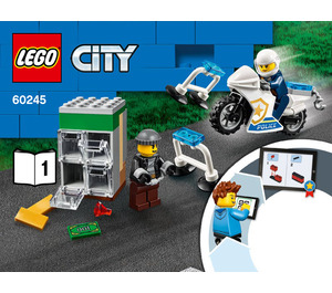 LEGO Polizei Monster Truck Heist 60245 Instructions