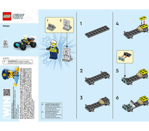 LEGO Police Off-Road Buggy Car 30664 Instruktioner