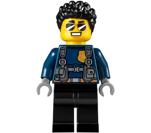 LEGO Politie agent Duke DeTain Minifiguur