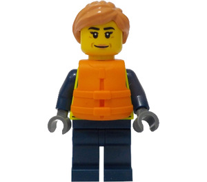 LEGO Polizei Officer -  Female Minifigur
