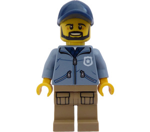 LEGO Police Officer with Beard Minifigure